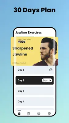 Jawline Exercise android App screenshot 5